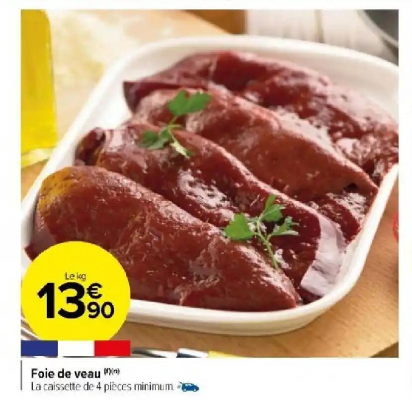 Foie de veaux