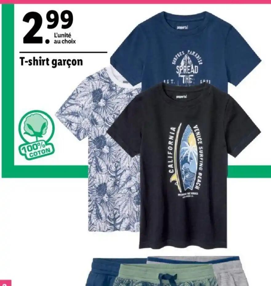 T-shirt garçon