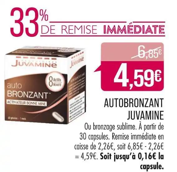 JUVAMINE AUTOBRONZANT