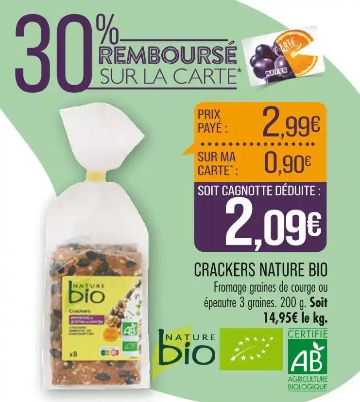 NATURE BIO CRACKERS