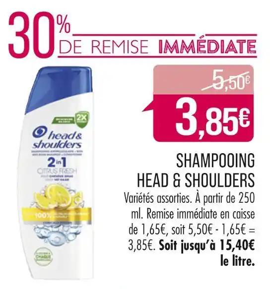 HEAD & SHOULDERS SHAMPOOING