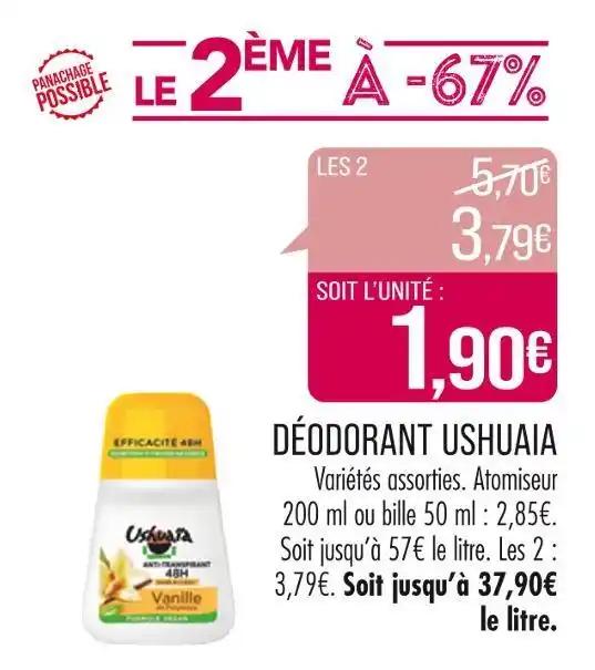 USHUAIA DÉODORANT