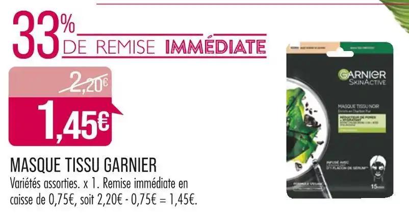 GARNIER MASQUE TISSU