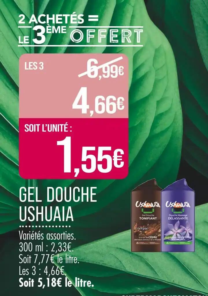 USHUAIA GEL DOUCHE