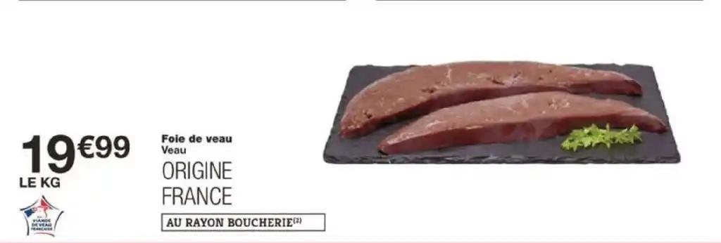 Foie de veau Veau