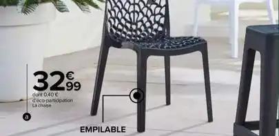 Chaise gruyver
