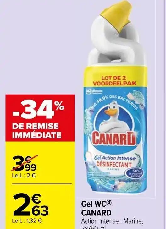 Gel WC(d) CANARD