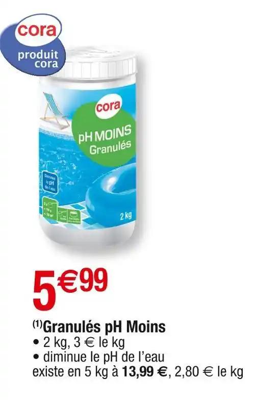 cora Granulés pH Moins
