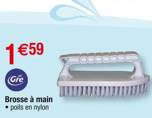 GRE Brosse à main