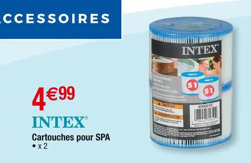 INTEX Cartouches pour SPA