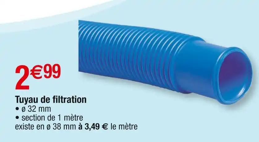 Tuyau de filtration