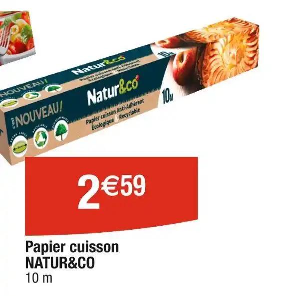 NATUR&CO Papier cuisson