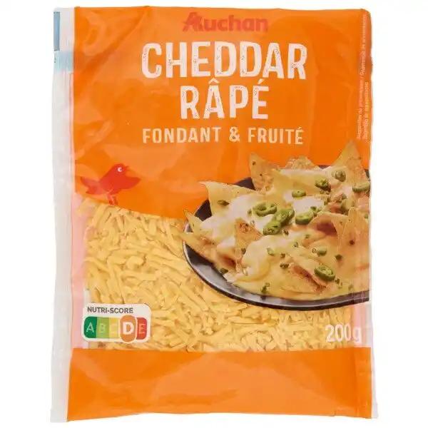 Cheddar Râpé Auchan