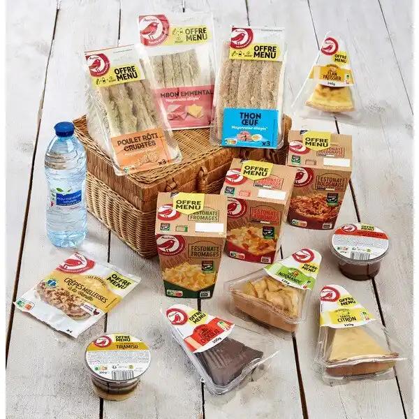 Menu Pause Snack Auchan