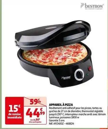 Bestron - appareil à pizza