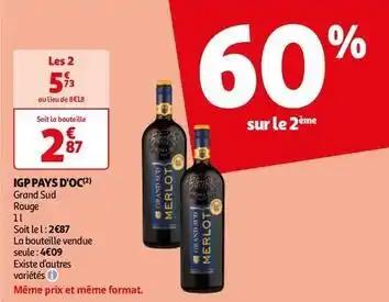 Merlot - igp pays d'oc
