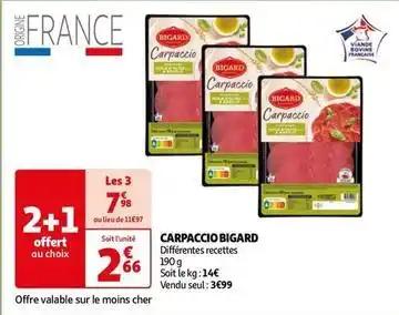 Bigard - carpaccio