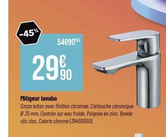 Mitigeur lavabo