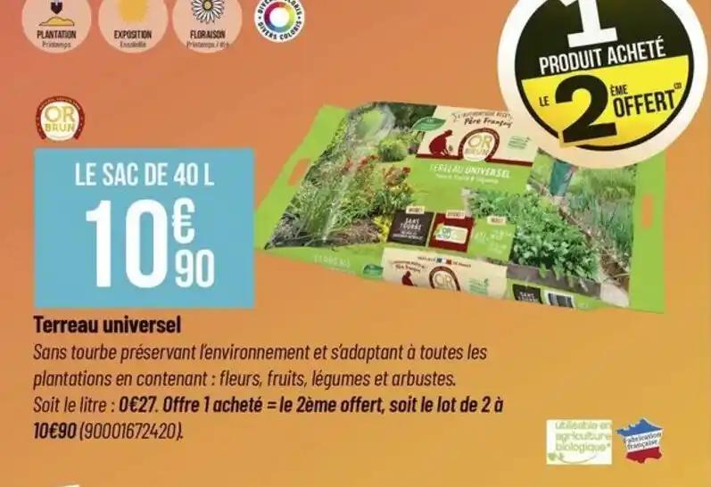 Terreau universel
