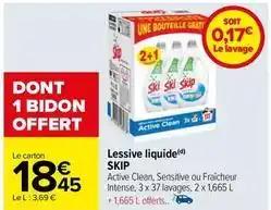 Lessive liquide
