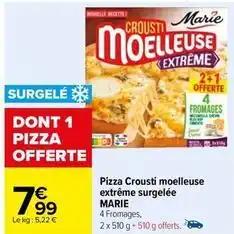 Pizza surgelée