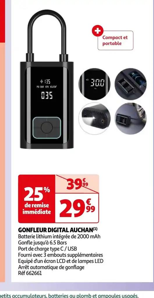 GONFLEUR DIGITAL AUCHAN
