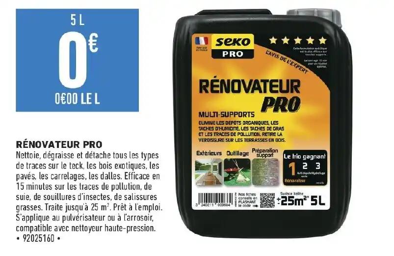 RÉNOVATEUR PRO