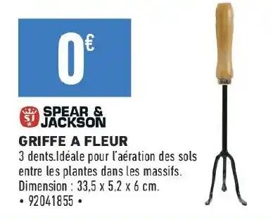 GRIFFE A FLEUR