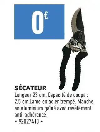 SÉCATEUR