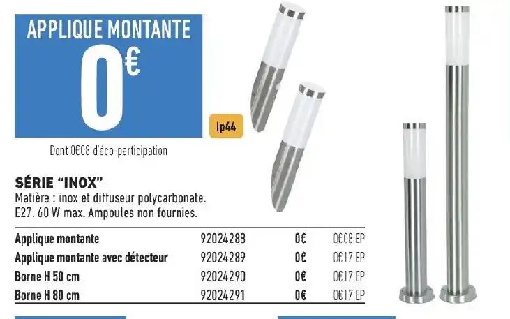 SÉRIE "INOX"