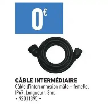 CÂBLE INTERMÉDIAIRE