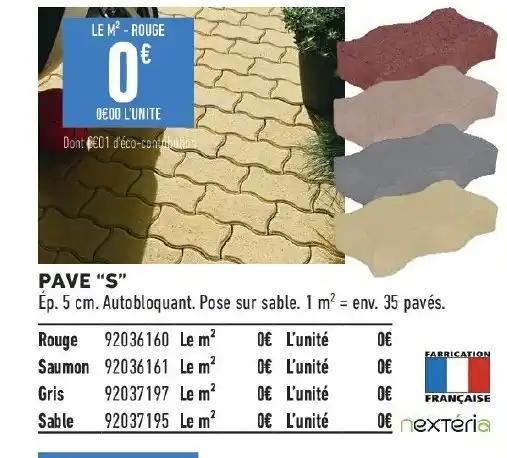 PAVE "S"