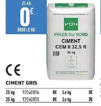 CIMENT GRIS