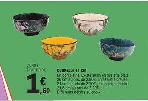 COUPELLE 11 CM