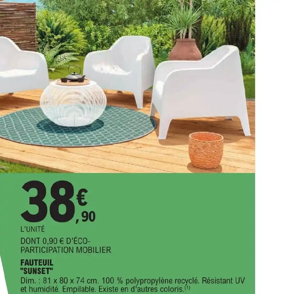 FAUTEUIL "SUNSET"