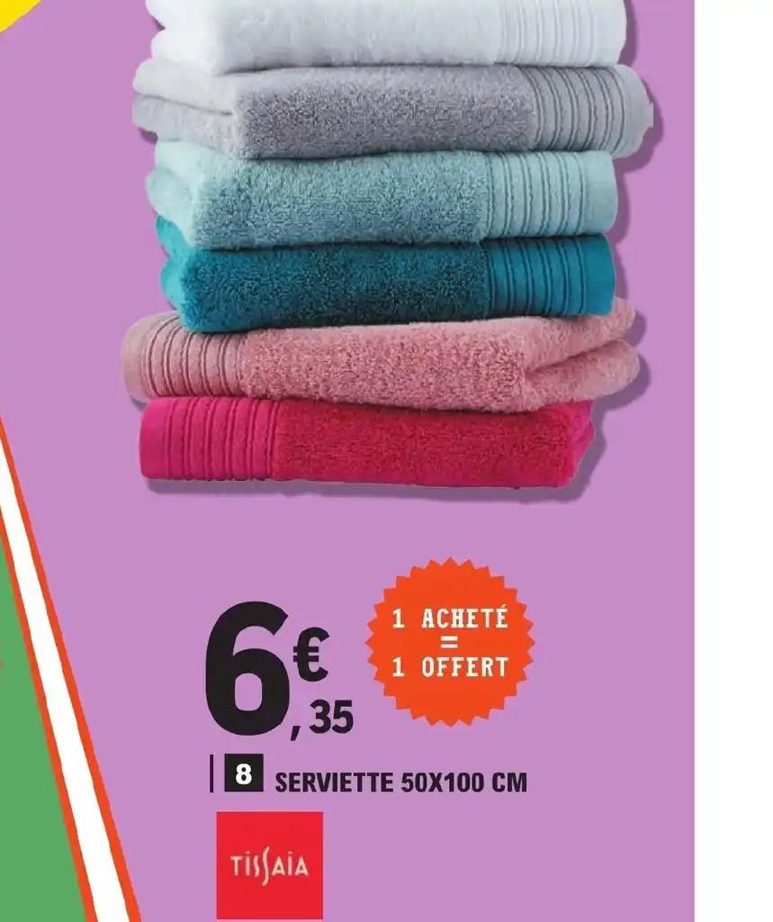 SERVIETTE 50X100 CM