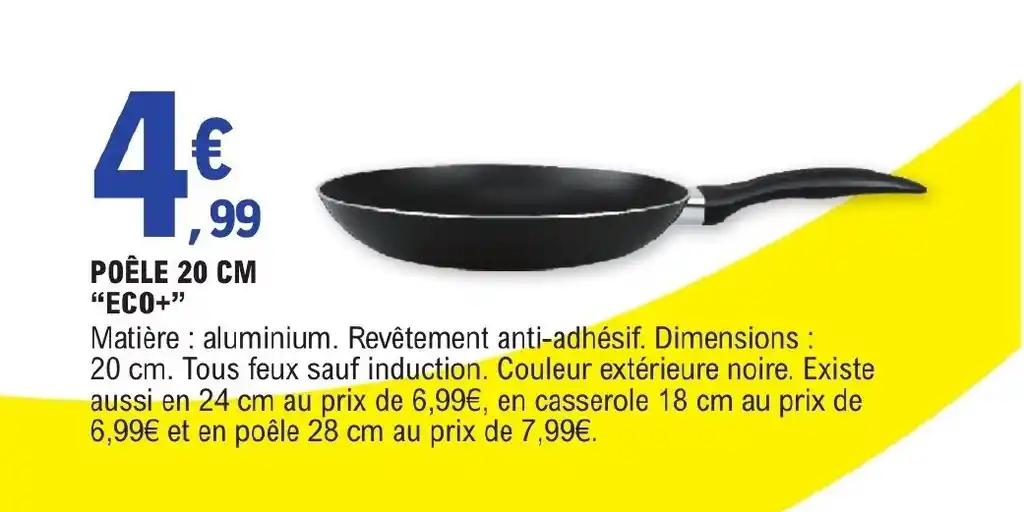 POÊLE 20 CM "ECO+”