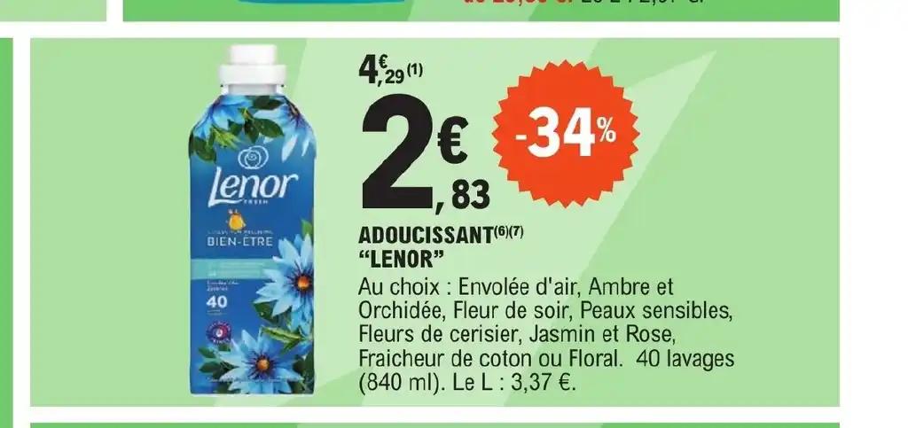 ADOUCISSANT (6)(7) "LENOR"