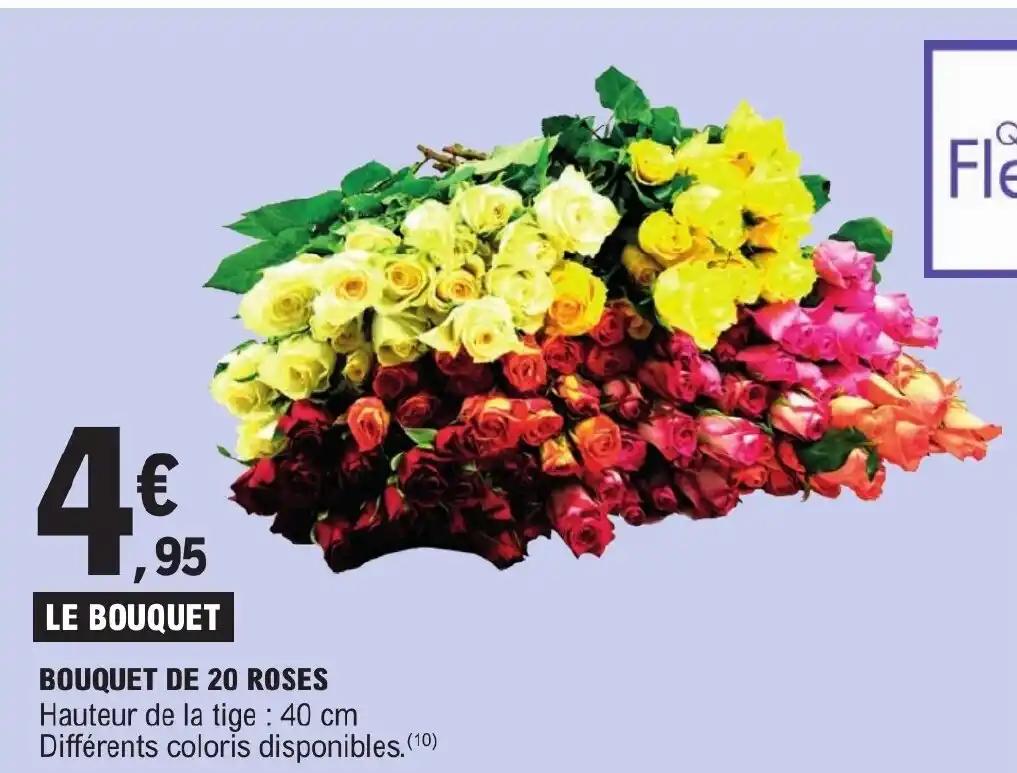 BOUQUET DE 20 ROSES