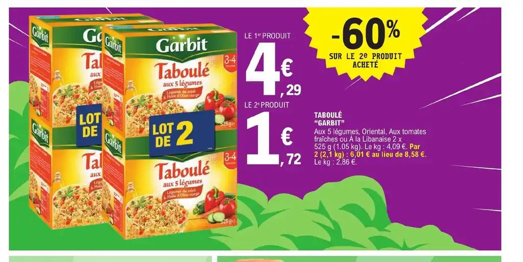 TABOULÉ "GARBIT”