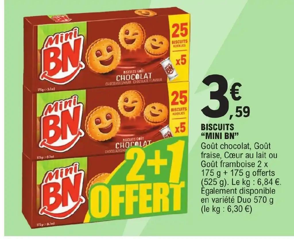 BISCUITS "MINI BN"