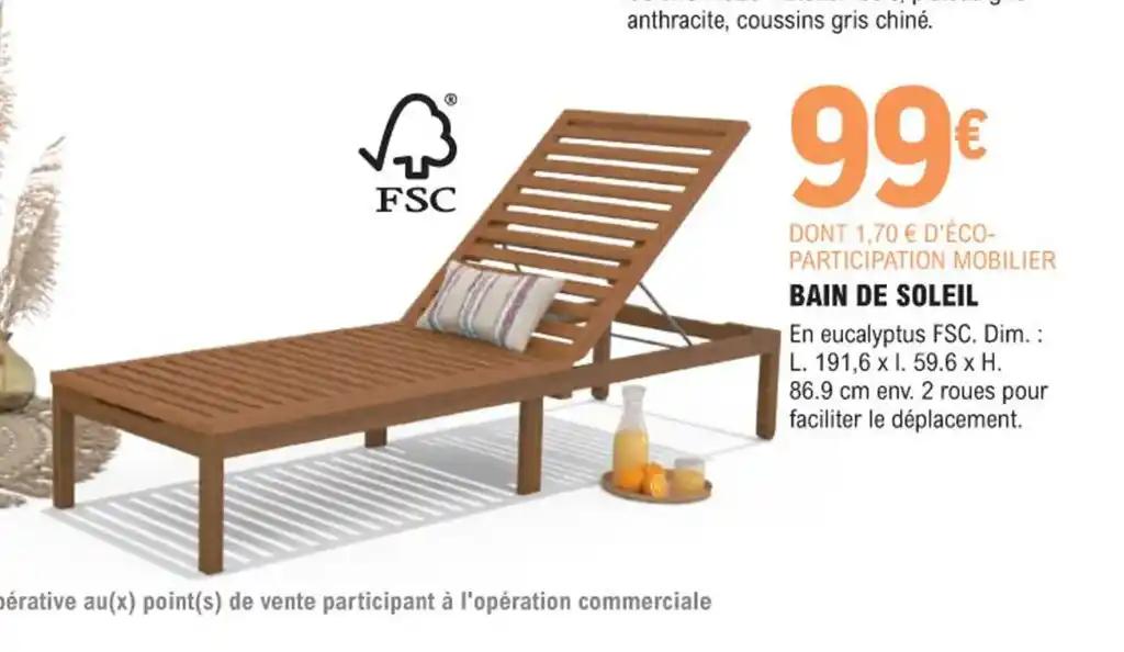 BAIN DE SOLEIL