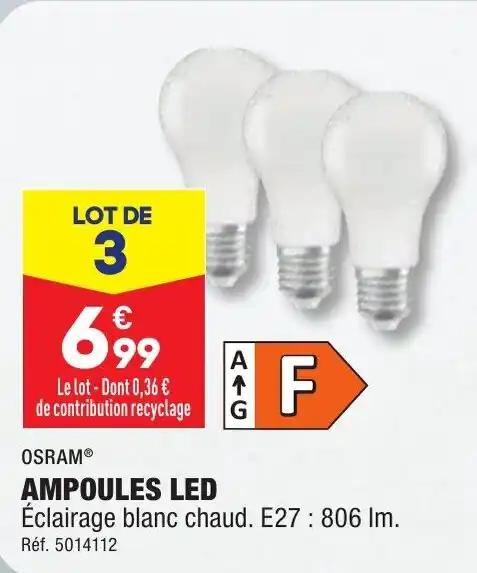 AMPOULES LED