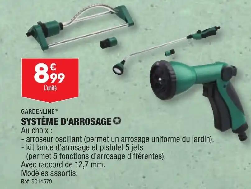 SYSTÈME D'ARROSAGE ✪