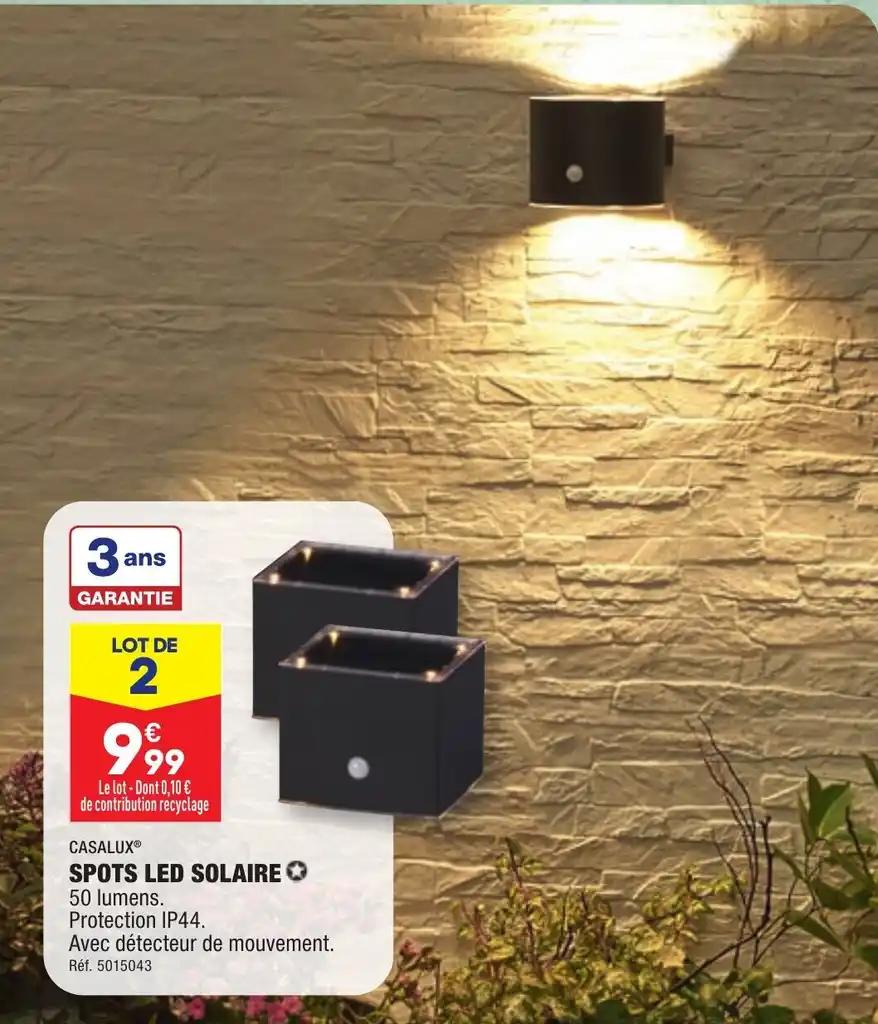 SPOTS LED SOLAIRE ✪