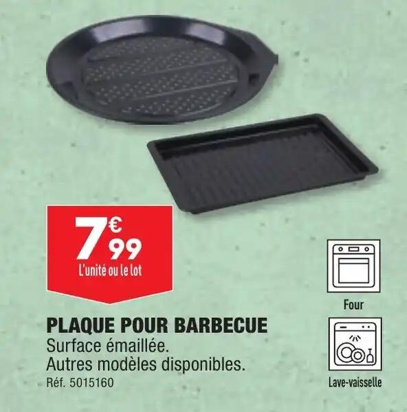 PLAQUE POUR BARBECUE