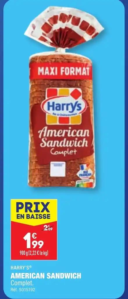 AMERICAN SANDWICH Complet.