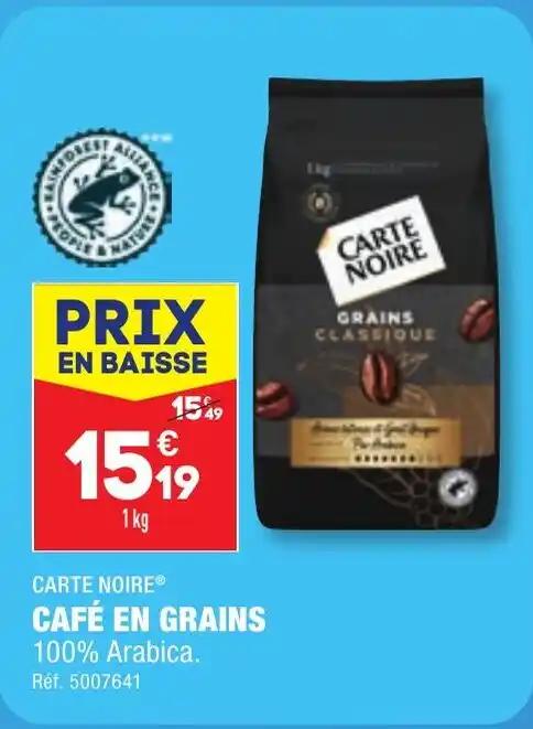 CARTE NOIRE® CAFÉ EN GRAINS