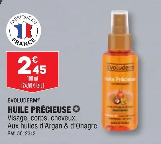 EVOLUDERM® HUILE PRÉCIEUSE ✪