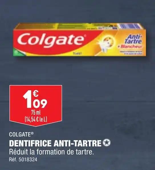 DENTIFRICE ANTI-TARTRE ✪
